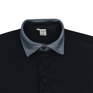 OEM/ODM hombres de alta calidad de manga corta Polo Golf camisas logotipo personalizado al por mayor mejor opción para 2024 - Product Image 3