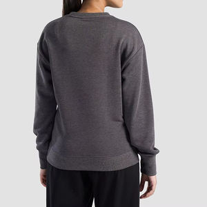 Venta al por mayor de sudaderas extragrandes lisas de alta calidad, unisex, 100% algodón, con logotipo personalizado, para mujer. - Product Image 3