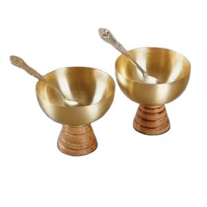 Tazón de Cobre Antiguo de Tendencia para Comidas Elegantes y Decoración de Cocina de Lujo, Tazones de Cobre Antiguo Premium de la India - Product Image 1