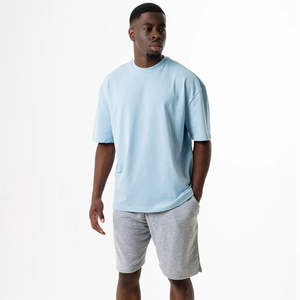 Camiseta 100% algodón para hombre, corte holgado, estampada, estilo oversize, venta al por mayor, ropa casual, camisetas para hombre, hecha en Pakistán - Product Image 5