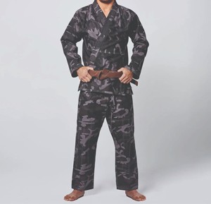 Ensemble d'arts martiaux camouflage pour hommes, coupe régulière, durable, vêtements d'arts martiaux mixtes pour adultes, impression par transfert par sublimation - Product Image 2
