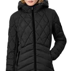 Design de mode femmes hiver en plein air longue femme bouffante doudoune à capuche haute qualité coton veste isolée - Product Image 2