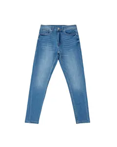Wholesale casual plus size black denim men's jeans High Quality Denim Jeans