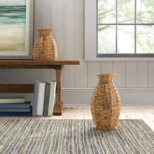 ตะกร้าสานใส่ของตกแต่งหญ้าทะเลธรรมชาติสำหรับตกแต่งบ้าน - Product Image 2