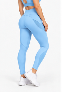 <b>Women</b> Fitness <b>Leggings</b> High Waist Tummy Control Yoga Workout Pants Seamless Stretch <b>Compression</b> Moisture Wicking Activewear - Product Image 5