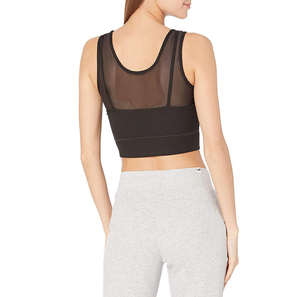 Top Corto Sexy para Mujer, Color Sólido, Nueva Moda, Transpirable, Personalizado, Conjunto de Leggings y Sujetador Deportivo para Yoga y Gimnasio - Product Image 6