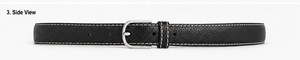 Ceinture en cuir de créateur classique – Vente au détail et en gros haut de gamme de Divine International - Product Image 5