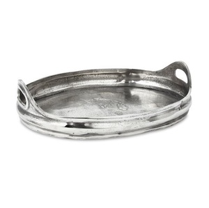 Plateau en aluminium moulé de qualité supérieure, construction robuste, finition lisse et design solide, idéal pour servir des aliments et pour une utilisation sur la table à manger. - Product Image 1