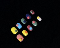 Ongles 100% faits à la main, commande en gros, prix de gros, designs colorés, fabrication sur mesure ODM, faux ongles, finition lisse, expédition mondiale