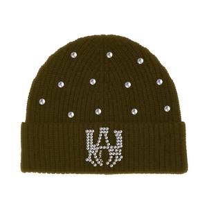 Gorro de Punto Personalizado de Fábrica, 100% Acrílico, con Pedrería, Diseño a Cuadros, Bordado a Mano, Transpirable, Impermeable, Unisex, para Playa y Viajes - Product Image 5