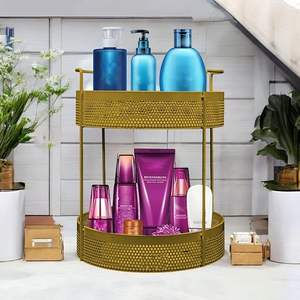 Cesta de Almacenamiento Metálica de Estilo Industrial, Organizador Resistente para Garaje o Despensa - Product Image 2