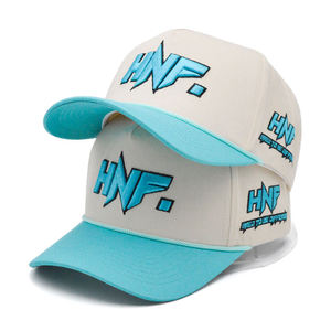 Casquette de baseball unisexe personnalisée à 5 panneaux en polyester/coton avec logo brodé en 3D et fermeture snapback ajustable pour - Product Image 5