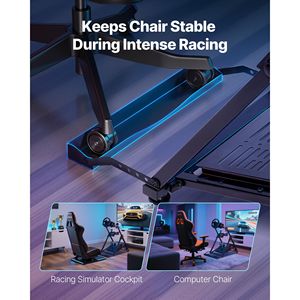 Supporto per Volante da Corsa Regolabile e Pieghevole, Stile Sottile, Compatibile con Piattaforma PS e Thrustmaster T300RS TX F458 T500RS - Product Image 2