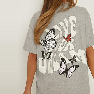 Fabricante de Camisetas Personalizadas para Mujer, Camiseta de Algodón Suave, Perfecta para Uso Diario, Etiquetas de Moda y Marca Privada - Product Image 6