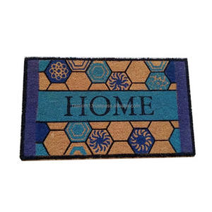 เสื่อประตูพีวีซีล้างทำความสะอาดได้พร้อมลายพิมพ์บ้านพรมทางเข้ากลางแจ้งในร่ม - Product Image 2