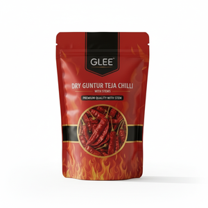 Pimientos Rojos Guntur Teja Secados al Sol, Calidad Premium, Pimientos Enteros de 50g, 100% Naturales, Color Intenso, Sabor Aromático - Product Image 1