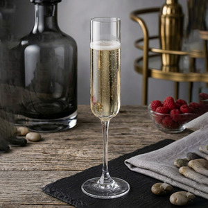 New Lead Free Crystal <b>Champagne</b> <b>Glass</b> Hand Blown Classic Stemware Sustainable 200ml Elegant Bars Restaurant Party Wares - Product Image 4