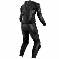 Traje de Motocicleta de Última Moda, de Alta Calidad, en Cuero Resistente y Cortavientos