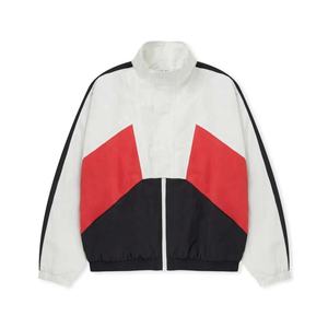 Chaqueta de Fútbol Retro Personalizada con Cierre, Chaqueta Deportiva Ligera de Nailon con Ribete, Cortavientos para Hombre - Product Image 1