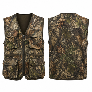 Gilet de chasse pour homme MEGAMAPLE IMA-CVE-0006, imprimé camouflage, manches longues, polyester respirant, vêtements d'extérieur, été, adultes, plusieurs tailles - Product Image 1