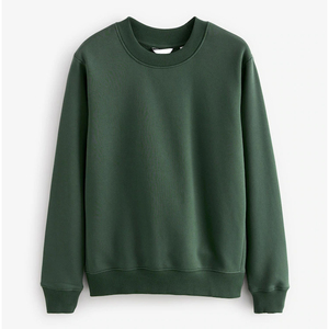 Men's Winter Sweatshirt 2 Pcs Customized Logo Unique Design 100% Cotton Fleece Pullover - Product Image 2