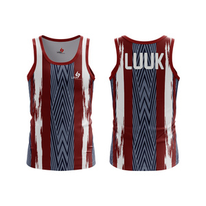 Camisetas sin mangas casuales para hombre, teñidas con tinte, de fibra de algodón y bambú, 100% algodón, tejidas, con logotipo frontal personalizado, ecológicas, de secado rápido - Product Image 4