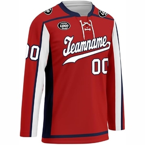 Jersey de Hockey sobre Hielo Deportivo Personalizado, Diseño de Sublimación Premium para Clubes, Escuelas y Equipos - Product Image 3
