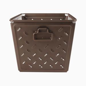 Panier de rangement empilable en métal grillagé, organisateur de garde-manger robuste pour usage domestique - Product Image 3