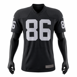 Jersey de fútbol americano sublimado personalizado a precio de fábrica, con malla bordada y cosida, para unisex. - Product Image 1