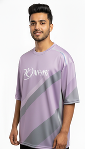 เสื้อยืดโอเวอร์ไซส์ลำลองสำหรับผู้ชาย สไตล์สตรีทแวร์ ทันสมัย ใส่ได้ทุกวัน - Product Image 4