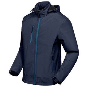 Veste Soft Shell d'Hiver Super Légère pour Hommes Imperméable Respirant Coupe-Vent Chaud Stand Veste Soft Shell Enduite de Haute Qualité - Product Image 4