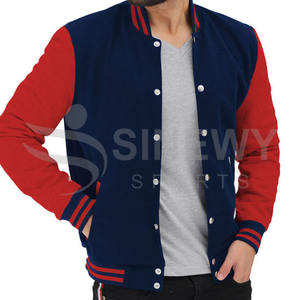 Veste universitaire vierge pour homme, col montant en toile de haute qualité, style streetwear vintage, imperméable et coupe-vent, personnalisable, pour l'hiver - Product Image 4