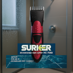 Tondeuse à cheveux rechargeable Sunker HC-7068, utilisation humide et sèche, utilisable sous la douche - Product Image 3