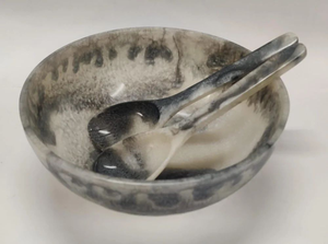 Bol à salade léger de qualité supérieure, classique, fantaisie, en résine écologique, de qualité alimentaire, poli à la main, résistant au lave-vaisselle - Product Image 5