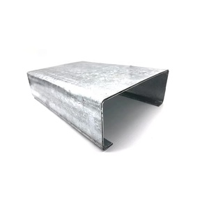 Profilés en C en acier au carbone galvanisé Q235 à longueur fixe 2 x 5, formés à froid - Product Image 1