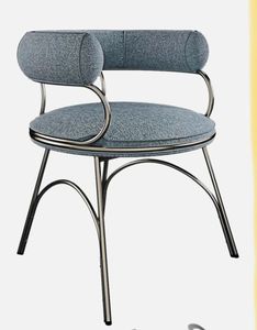 Fauteuil ottoman au design personnalisé, avec dossier, pour salon, couloir, utilisation décorative, fauteuil ottoman. - Product Image 3