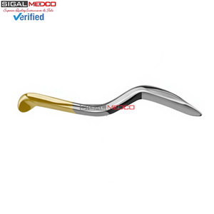เครื่องถ่างปากคุณภาพพรีเมียม Minnesota Cheek Retractor ขนาด 5.5 นิ้ว พร้อมด้ามจับสีทอง ผลิตจากเหล็กกล้าไร้สนิมเกรดผ่าตัด - Product Image 4