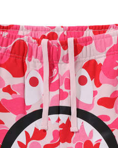 Pantalones Cortos de Playa para Hombre, 100% Algodón, Estampado de Camuflaje Rosa, Anti-UV, Secado Rápido, Cintura Elástica, Estilo Casual, Logotipo de Boca de Tiburón en la Parte Delantera - Product Image 6