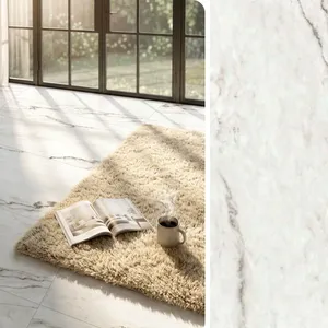 Carrelage mural en porcelaine mate sculptée de luxe moderne 600x1200 pour intérieur d'entreprise, hall d'hôtel haut de gamme, villa, salle de bain, mur d'accentuation - Product Image 3