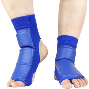 Protège-pieds élastiques OEM en gros pour cheville et voûte plantaire, coussinets de protection pour MMA, Kickboxing, Muay Thai, équipement d'entraînement d'arts martiaux - Product Image 2