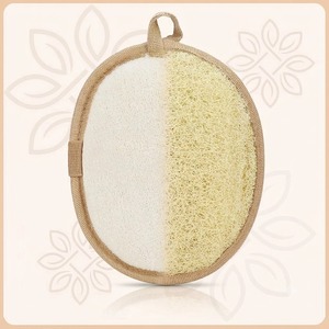 Bulk Organic Loofah <b>Bath</b> <b>Sponge</b> Sustainable Shower <b>Sponge</b> Plastic-Free Hypoallergenic Ergonomic Design Body Scrubber for Hotel - Product Image 4