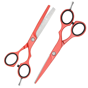 Ciseaux professionnels en acier inoxydable pour la coiffure, ciseaux à effiler, ciseaux de coupe de cheveux pour droitiers, ciseaux de barbier - Product Image 1