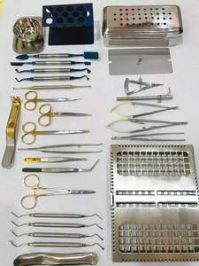 Kit de chirurgie osseuse PRF dentaire en acier de haute qualité, instruments chirurgicaux pour implants, ensemble de 28 pièces certifié CE par Grip Surgical - Product Image 6