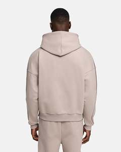 Sudadera con capucha y cremallera para hombre, con forro en contraste, de algodón grueso, estilo casual y urbano, de alta calidad. - Product Image 2