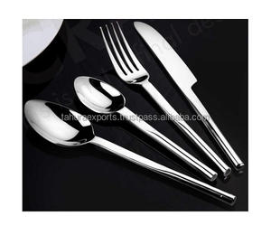 Ensemble de couverts en métal faits à la main fantaisie ensemble de couverts avec des outils de cuisine écologiques de taille personnalisée pour les mariages exportation directe de l'Inde - Product Image 3