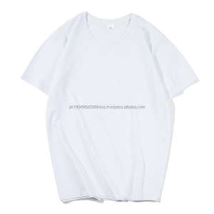 100% chemises unisexes d'été vierges de luxe en coton pour vêtements décontractés t-shirt pour hommes - Product Image 5