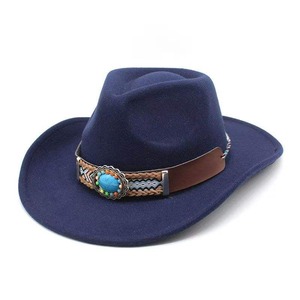 High-Quality Leather Cowboy <b>Hats</b> Braided Water-Resistant Wholesale Bulk Supply Private Label Cowboy <b>Hats</b> - Product Image 3