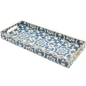 ถาดเสิร์ฟลายพิมพ์ MDF ขนาด 12 นิ้ว สำหรับขนม เครื่องดื่ม กาแฟ ถาดตกแต่ง RR ENTERPRISES รุ่น RR202512482 - Product Image 5