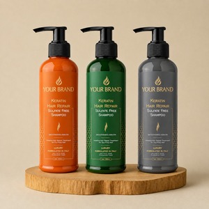 Shampoo réparateur doux sans sulfate, marque privée OEM, pour des cheveux lisses, sains et sans produits chimiques - Product Image 4