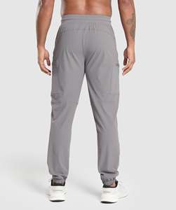 Pantalon de survêtement pour homme, respirant, léger, en molleton doux, décontracté, pour l'hiver, en coton, avec cordon de serrage - Product Image 3
